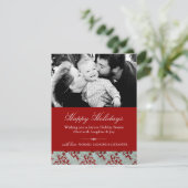 Weihnachtseinladungen Fotokarte Einladung (Stehend Vorderseite)