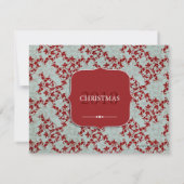 Weihnachtseinladungen Fotokarte Einladung (Rückseite)