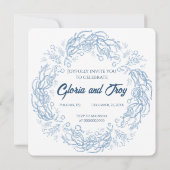 Weihnachtseinladungen. Wintermärchen. Einladung (Rückseite)