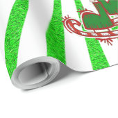 Weihnachtseis-Skate - Geschenkpapier (Rolleneckpunkt)