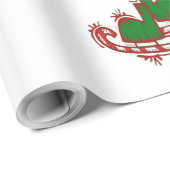 Weihnachtseis-Skate - Geschenkpapier (Rolleneckpunkt)