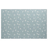 Weihnachtseis-Skate-Muster - Weihnachtsgeschenke Stoff (Fat Quarter (45,7 x 55,9 cm))