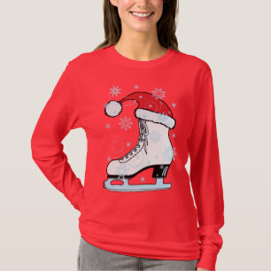 Weihnachtseis-Skate-Shirt T-Shirt