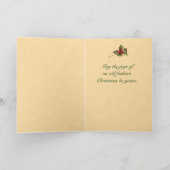 Weihnachtseis-Skaten-Card Feiertagskarte (Innenseite)