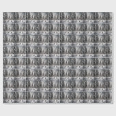 Weihnachtseis-Skaten Geschenkpapier (Flach)