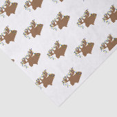 Weihnachtselch-Land-Seidenpapier Seidenpapier (Ausschnitt)