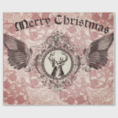 Weihnachtselche Decoupage Papier Geschenkpapier (Flach)