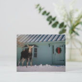 WEIHNACHTSelche Feiertagspostkarte (Stehend Vorderseite)