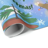 Weihnachtselche Geschenkpapier (Rolleneckpunkt)