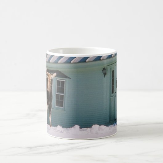 Weihnachtselche Kaffeetasse (Mittel)