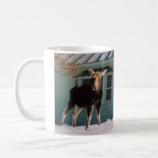 Weihnachtselche Kaffeetasse (Links)