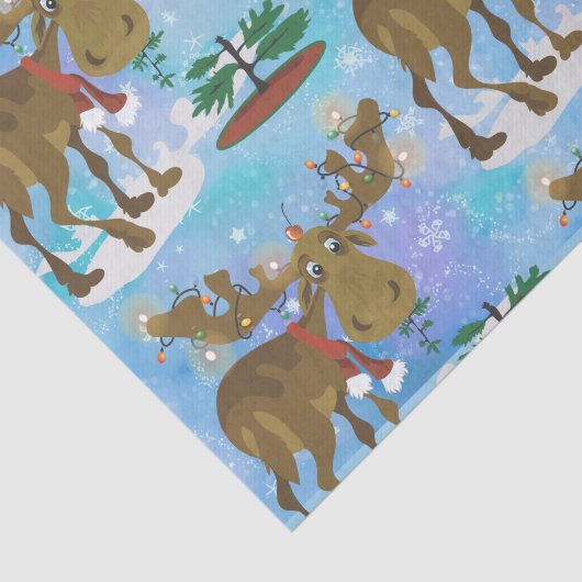 Weihnachtselche ~ seidenpapier (Ausschnitt)