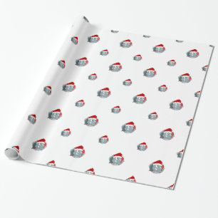 Weihnachtselefant-Cartoon Geschenkpapier