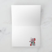 Weihnachtselefant Feiertagskarte (Innenseite)