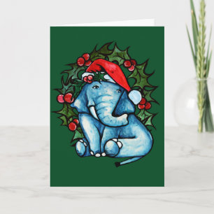 Weihnachtselefant Karte
