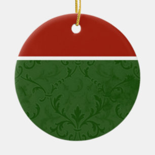 Weihnachtseleganz-Feiertags-Verzierung Keramikornament