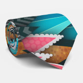 Weihnachtseleganz Krawatte (Gerollt)