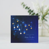 Weihnachtselektrisch Karte (Stehend Vorderseite)