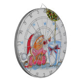 Weihnachtselementar Dartscheibe (Vorderseite Links)