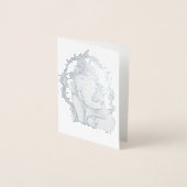 Weihnachtselementar Folienkarte (Vorderseite)