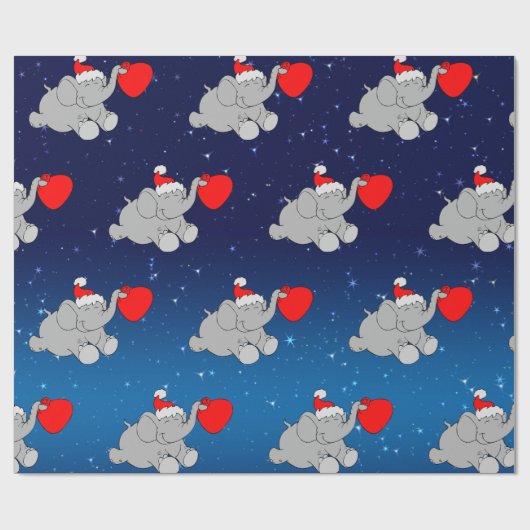 Weihnachtselementar Geschenkpapier (Flach)