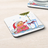 Weihnachtselementar Getränkeuntersetzer (Linke Seite)