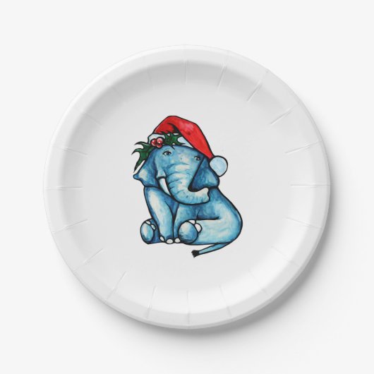 Weihnachtselementar Pappteller (Vorderseite)