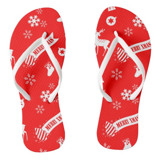 Weihnachtselemente Badesandalen (Fußbett)