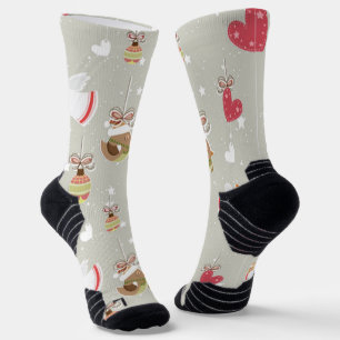 Weihnachtselemente Engel Socken