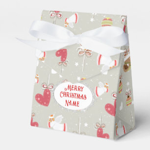 Weihnachtselemente Engel Vögelchen Geschenkschachtel