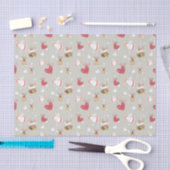 Weihnachtselemente Engel Vögelchen Seidenpapier (Handwerk)