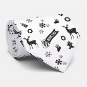 Weihnachtselemente - Feierlich Krawatte (Gerollt)