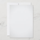 Weihnachtselemente Feiertag/Weihnachtsfeier Einlad Einladung (Rückseite)