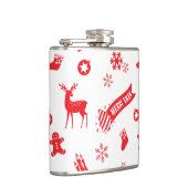 Weihnachtselemente Flachmann (Rechts)