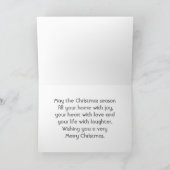 Weihnachtselemente Frohe Weihnachten (Innenseite)