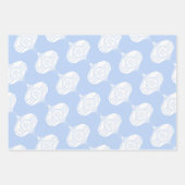 Weihnachtselemente für Cobalt Blue Geschenkpapier Set (Vorderseite 3)