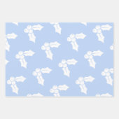 Weihnachtselemente für Cobalt Blue Geschenkpapier Set (Vorderseite)