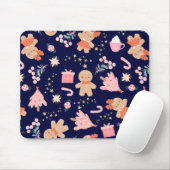 Weihnachtselemente für Navy Blue Mousepad (Mit Mouse)