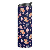 Weihnachtselemente für Navy Blue Thermosbecher (Nach links gedreht)