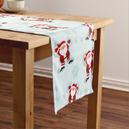 Weihnachtselemente Santa Claus Tischläufer
