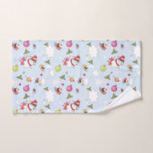 Weihnachtselemente Schneemann Muster  Badhandtuch Set (Handtuch)