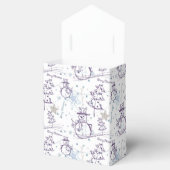 Weihnachtselemente Snowman Sketch Geschenkschachtel (Geöffnet)