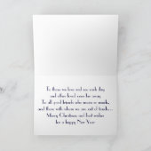 Weihnachtselemente Weihnachtskarte Feiertagskarte (Innenseite)