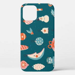 Weihnachtselemente Winterurlaub Set Case-Mate iPhone Hülle