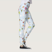 Weihnachtselementesnowman-Muster-Leggings Leggings (Rechts)