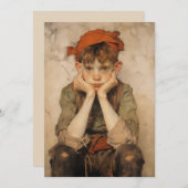 Weihnachtself 2 feiertagskarte (Vorne/Hinten)