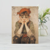 Weihnachtself 2 feiertagskarte (Stehend Vorderseite)