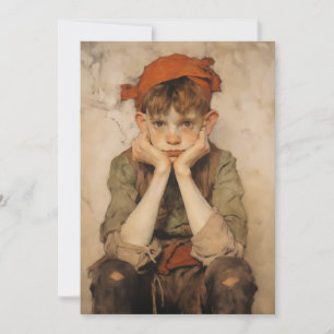 Weihnachtself 2 feiertagskarte