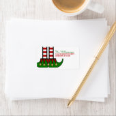 Weihnachtself-Adressenmarken Adressaufkleber (Insitu)