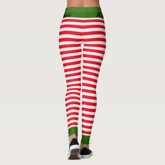 Weihnachtself Crew Leggings Weihnachtsmann IHR NAM (Rückseite)
